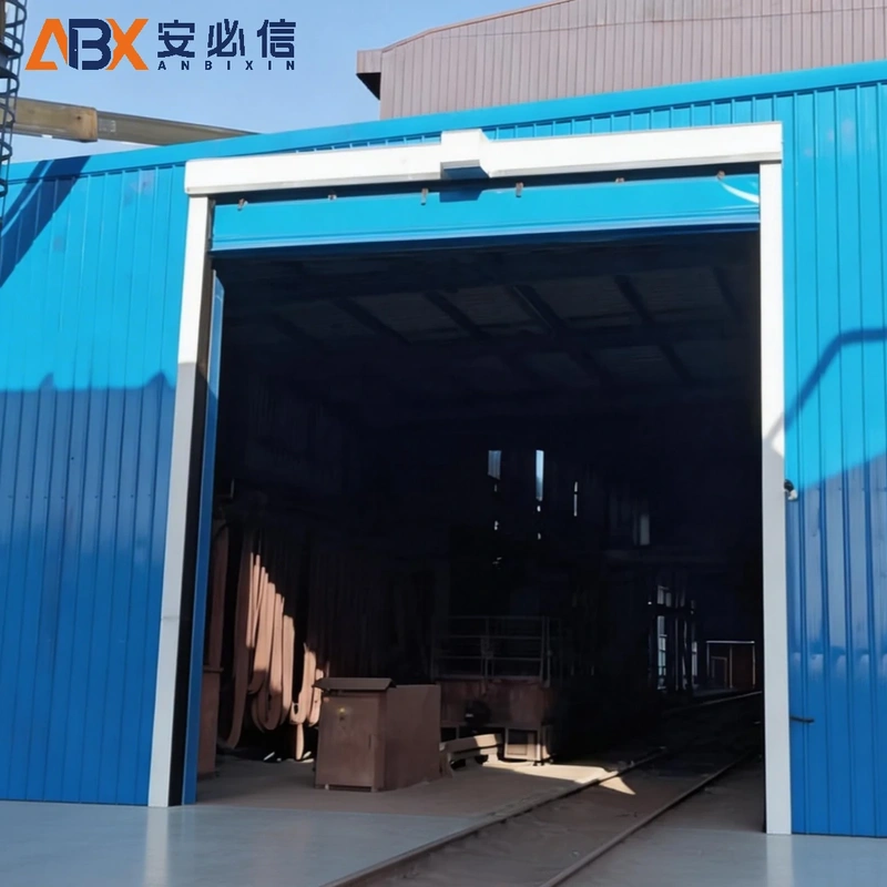滨州市软帘堆积门